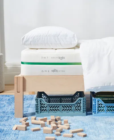 Brooklyn Bedding Helix Kids 8" Cushion Firm Mattress In A Box In Transparent