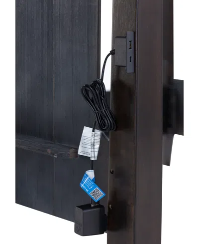 Macy's Addelyn King Panel Bed In Brown