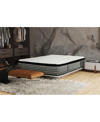 Primo International Majesty 14" Ultra Plush Pillowtop Mattress In A Box In Transparent