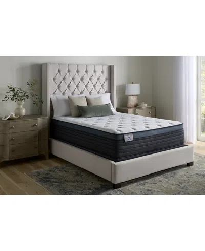 Charter Club By Sealy 14.5" Mystic Bay Medium Euro Top Mattress In Transparent