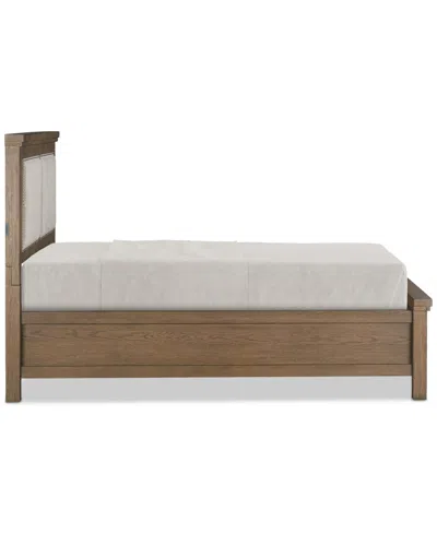 Macy's Alverton Queen Upholstered Bed, Created For  In Transparent