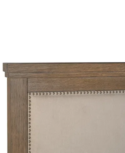 Macy's Alverton Queen Upholstered Storage Bed, Created For  In Transparent