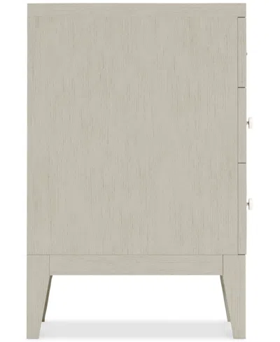 Bernhardt Cornelia 3-drawer Nightstand In Neutral