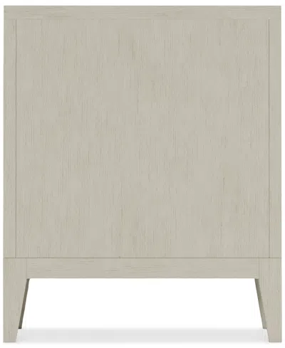 Bernhardt Cornelia 3-drawer Nightstand In Neutral