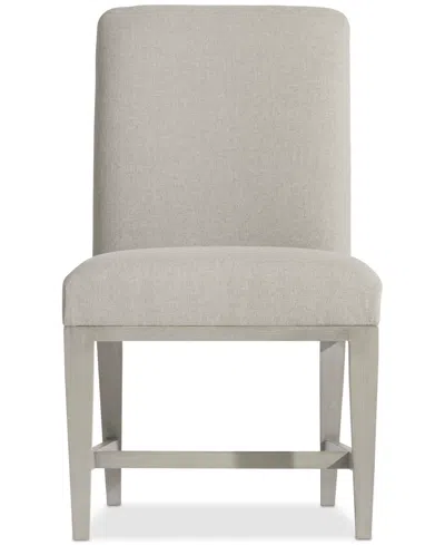 Bernhardt Cornelia Side Chair In Gray