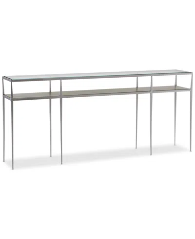 Bernhardt Cornelia Console Table In Silver