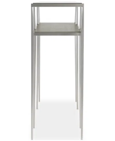 Bernhardt Cornelia Console Table In Silver