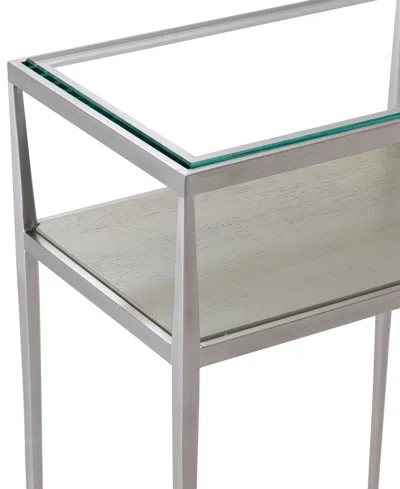 Bernhardt Cornelia Console Table In Silver