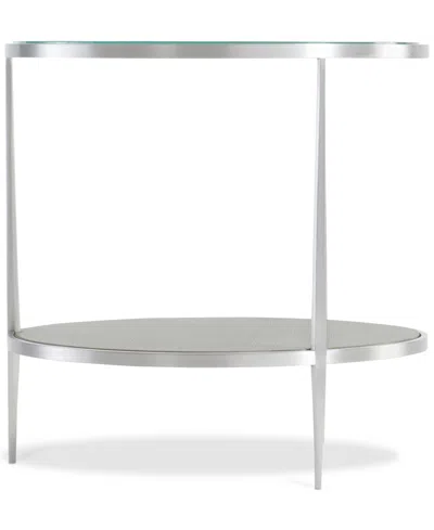 Bernhardt Cornelia Side Table In Silver