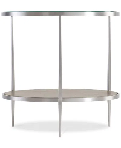 Bernhardt Cornelia Side Table In Silver