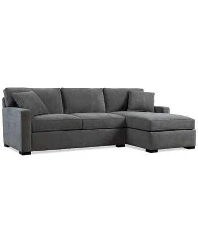 Macy's Radley 2-pc. Fabric Sleeper Sectional, Exclusively At