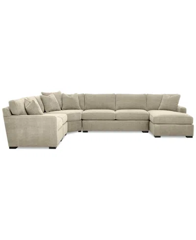 Macy's Radley 5-pc. Fabric Sleeper Sectional Sofa, Created For