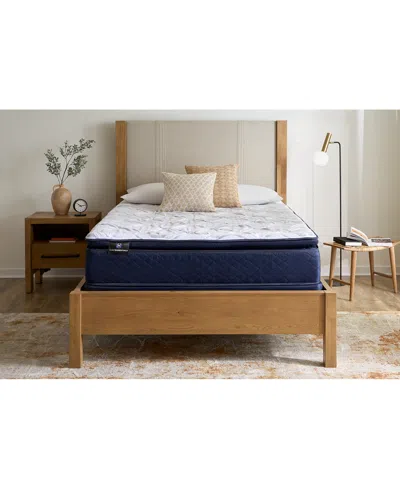 Sealy Sleep Essentials Escape 12.5" Plush Pillow Top Mattress In Transparent
