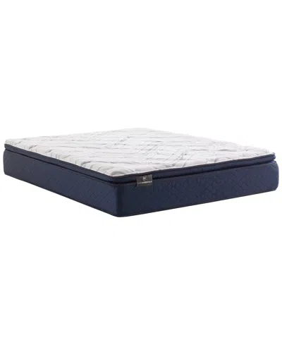 Sealy Sleep Essentials Escape 12.5" Plush Pillow Top Mattress In Transparent