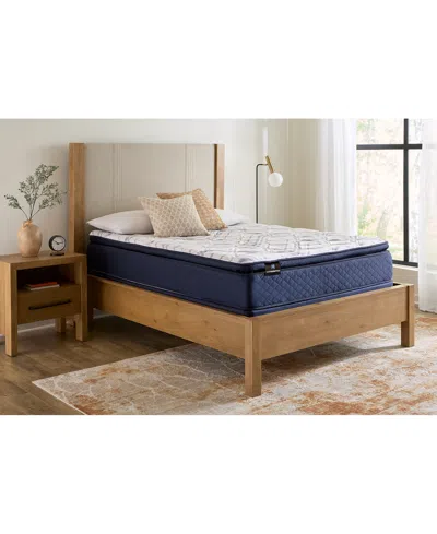 Sealy Sleep Essentials Escape 12.5" Plush Pillow Top Mattress In Transparent