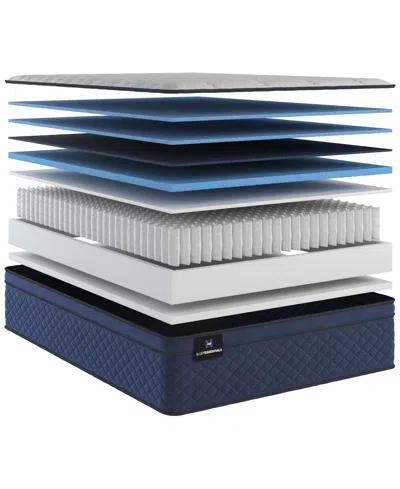 Sealy Sleep Essentials Crestview 13.5" Medium Euro Top Mattress In Transparent