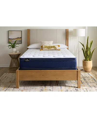Sealy Sleep Essentials Crestview 13.5" Medium Euro Top Mattress Set In Transparent