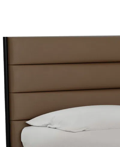 Macy's Linstead 3-pc. California King Upholstered Storage Set (bed, Dresser & Nightstand), Created For Macy In Transparent