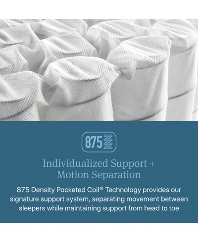 Beautyrest Level One 13" Firm Tight Top Mattress In Transparent