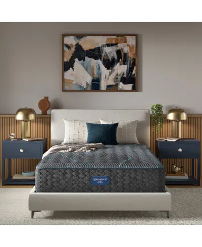 Beautyrest Level Two 14" Medium Tight Top Mattress In Transparent