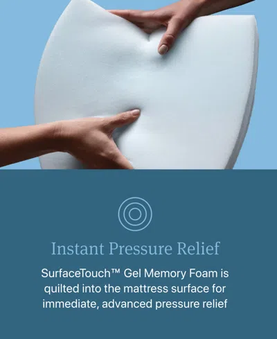 Beautyrest Level Two 14.75" Plush Pillow Top Mattress In Transparent