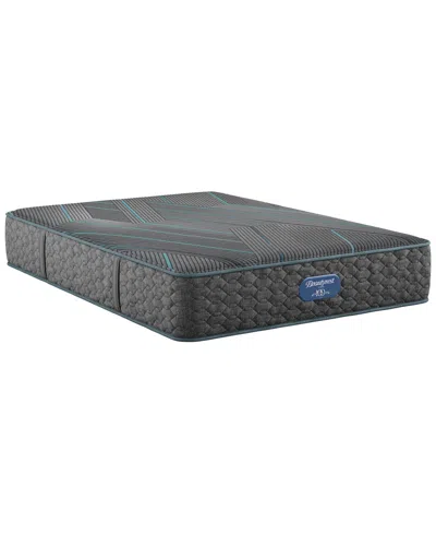 Beautyrest Level Two 12" Medium Firm Hybrid Mattress In Transparent