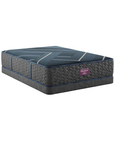 Beautyrest World Class Level Four 13.5" Hybrid Plush Tight Top Mattress Set In Transparent