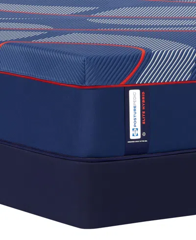 Sealy Posturepedic Elite Albany Ii 13" Medium Hybrid Tight Top Mattress In Transparent