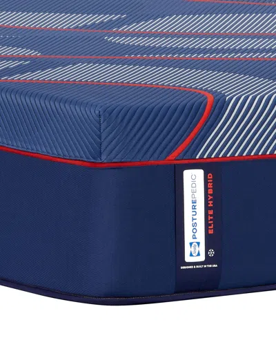 Sealy Posturepedic Elite Albany Ii 13" Medium Hybrid Tight Top Mattress In Transparent