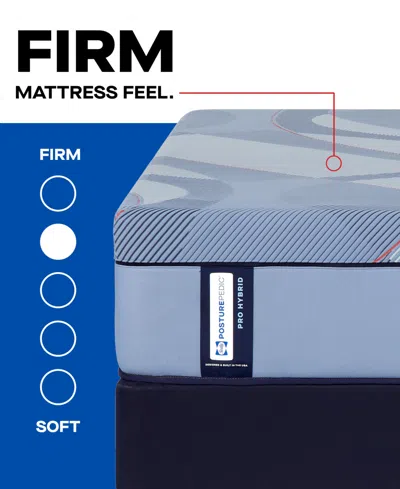 Sealy Posturepedic Hybrid Lynden 13" Firm Tight Top Mattress In Transparent