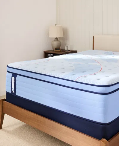 Sealy Posturepedic Kersall 15" Firm Euro Pillowtop Mattress In Transparent