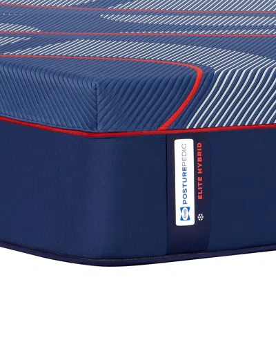 Sealy Posturepedic Elite Brenham Ii 14" Firm Hybrid Tight Top Mattress Set In Transparent