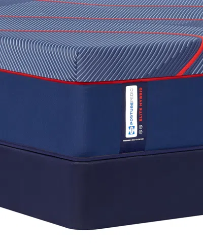 Sealy Posturepedic Elite High Point Ii 14" Firm Hybrid Tight Top Mattress Set In Transparent
