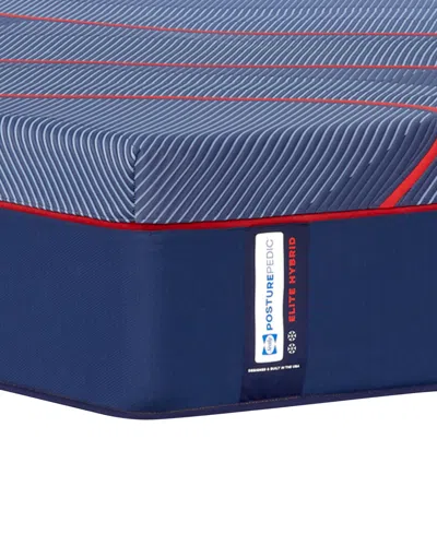 Sealy Posturepedic Elite High Point Ii 14" Medium Hybrid Tight Top Mattress Set In Transparent