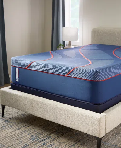 Sealy Posturepedic Elite High Point Ii 14" Medium Hybrid Tight Top Mattress Set In Transparent