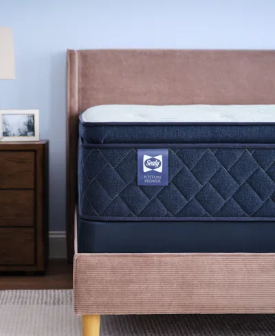 Sealy Posturepedic Chase Point Ii 14" Soft Euro Pillowtop Mattress Set In Transparent