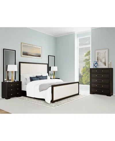 Macy's Mazen 3-pc. Queen Set (bed, Chest & Nightstand) In White