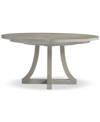 Bernhardt Cornelia Round Dining Table In Gray