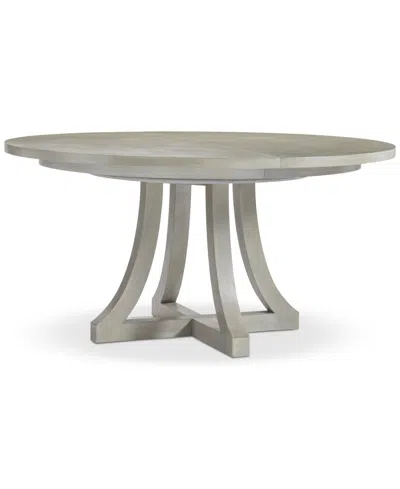 Bernhardt Cornelia Round Dining Table In Gray