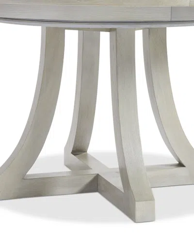 Bernhardt Cornelia Round Dining Table In Gray