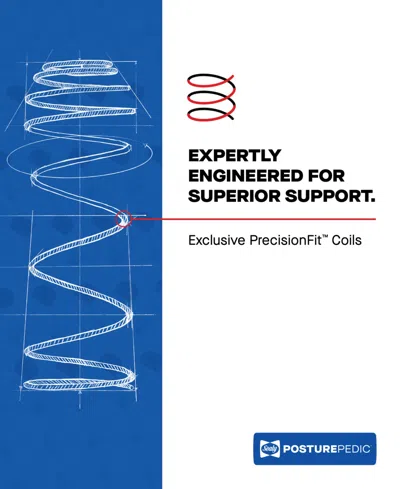 Sealy Posturepedic Hybrid Haslett 13" Soft Tight Top Mattress In Transparent