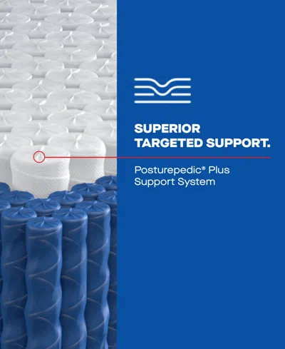 Sealy Posturepedic Hybrid Haslett 13" Soft Tight Top Mattress In Transparent