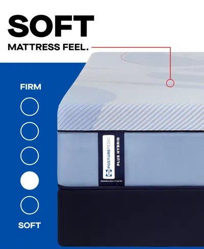 Sealy Posturepedic Hybrid Haslett 13" Soft Tight Top Mattress In Transparent