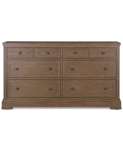 Macy's Alverton 3 Pc. Queen Cane Storage Set (bed, Dresser & 1-drawer Nightstand), Created For . In Transparent