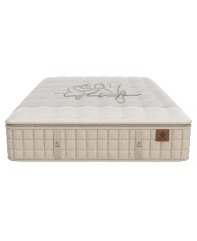 Hotel Natural Collection By King Koil Lotus 16" Trim Line Medium Mattress, Full, Exclusively At Macy's In Transparent