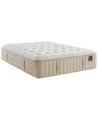Hotel Natural Collection By King Koil Lotus 16" Trim Line Medium Mattress, King, Exclusively At Macy's In Transparent