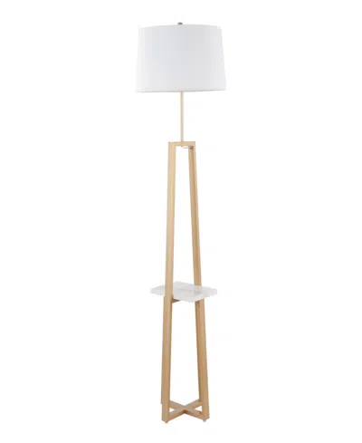 Lumisource 68" Wood Cosmo Floor Lamp In Multi