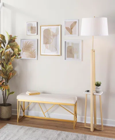 Lumisource 68" Wood Cosmo Floor Lamp In Multi