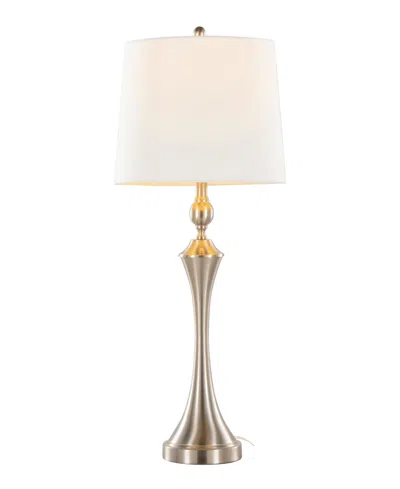 Lumisource 30" Metal Flint Table Lamp, Set Of 2 In Multi