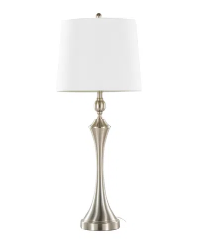 Lumisource 30" Metal Flint Table Lamp, Set Of 2 In Multi